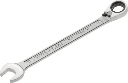 Hazet 606-17 Maul-Ringratschenschlüssel, 17x242.2mm
