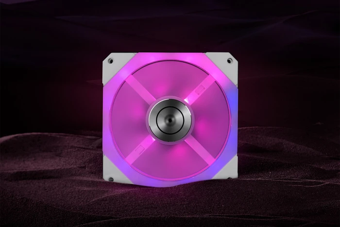 EK Water Blocks EK-Quantum Impulse 120 D-RGB White, 400-1800rpm, LED-Steuerung, 120mm
