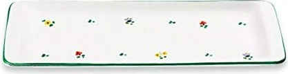Gmundner Keramik Streublumen Stollenplatte 42x16cm