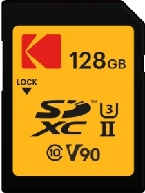 Kodak SD Ultra Pro Performance R300/W270 128GB, UHS-II U3, Class 10