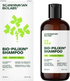 Scandinavian Biolabs Men Bio-Pilixin Shampoo Hair Strength Formula, 250ml
