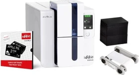 Evolis Edikio Duplex Kartendrucker, USB 3.0/LAN, Thermosublimation, mehrfarbig