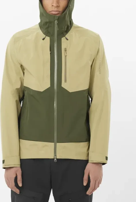 Salomon Outline 3L Gore-Tex Funktionsjacke grape leaf/gray green (Herren)