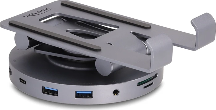 DeLOCK Tablet und Notebook Dockingstation 4K mit integrierter Halterung, USB-C 3.0 [Buchse]