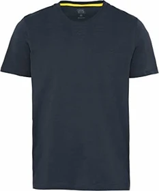 Camel Active Basic Organic Cotton Roundneck T-Shirt kurzarm dunkelblau (Herren)