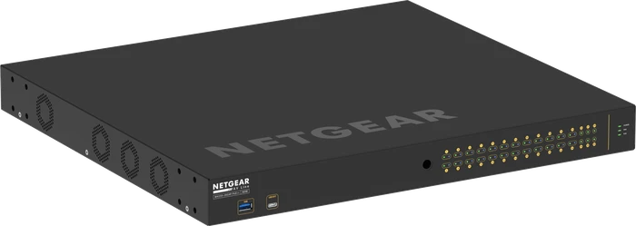 Netgear AV Line M4250 Rackmount Gigabit Managed Switch, 26x RJ-45, 4x SFP, 1440W PoE++