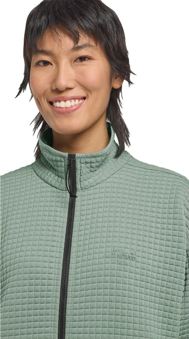 Jack Wolfskin Mogari Fleece Jacke green zinnia (Damen)