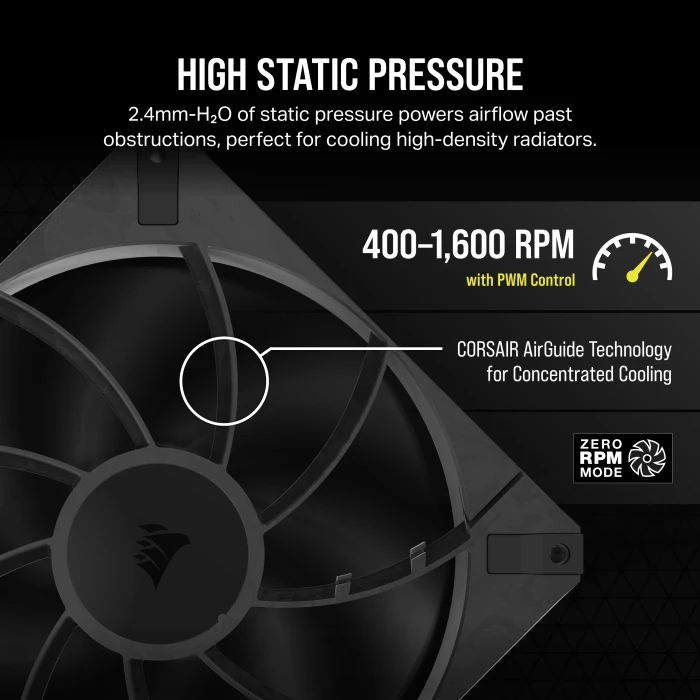 Corsair RS Series RS140 Max, 140mm, 2er-Pack