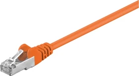 goobay Patchkabel, Cat5e, F/UTP, RJ-45/RJ-45, 5m, orange