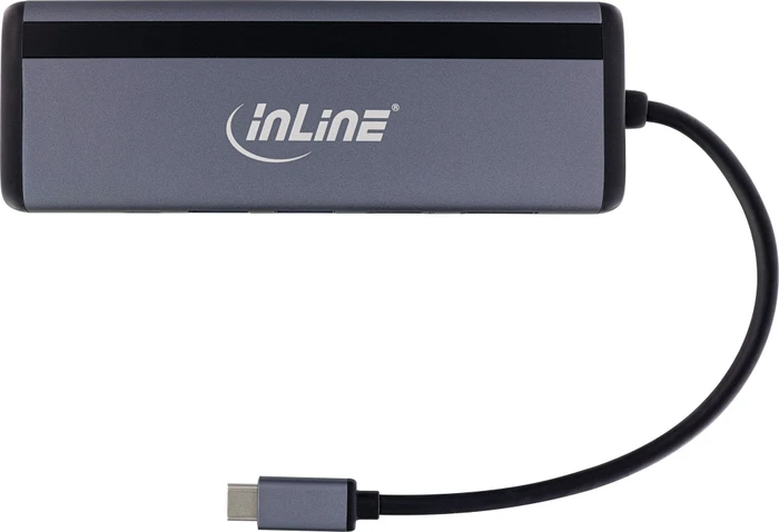 InLine 8-in-1 Multi-Hub mit 100W PD 3.0, USB-C 3.0 [Stecker]