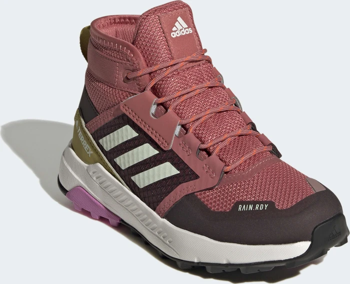 adidas Terrex Trailmaker Mid Rain.RDY wonder red/linen green/pulse lilac (Junior)