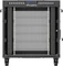 Lanberg 19" Rackschrank 15HE, LCD, freistehend, Flat Pack, V2, Gitternetztür, IP20, RAL 9004, 1000mm tief Vorschaubild