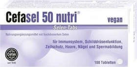 Cefak Cefasel 50 nutri Selen-Tabs, 100 Stück