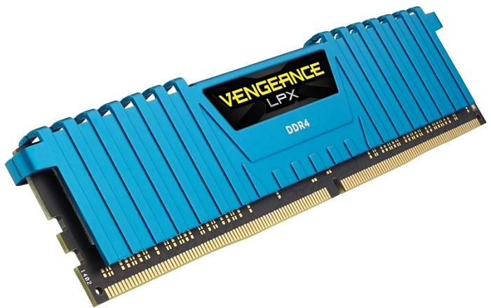 Corsair Vengeance LPX blau UDIMM 16GB Kit, DDR4-2800, CL16-18-18-36