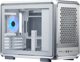 Cooler Master MasterFrame 400 Mesh, silber, Glasfenster (MF400M-SHNN-S00)