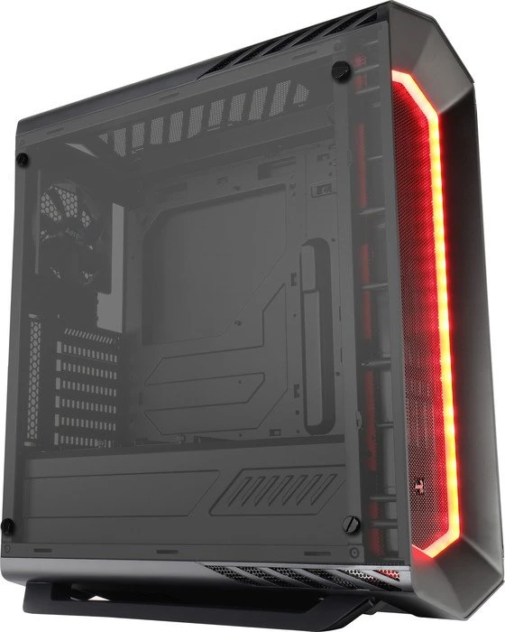 AeroCool Project7 P7-C1 Tempered Glass Edition schwarz, Glasfenster