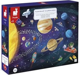 Janod Edukativ-Puzzle Sonnensystem