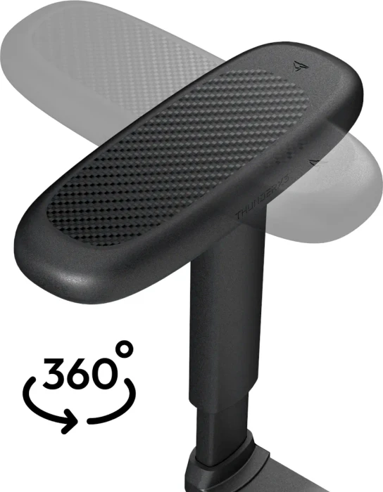 Thunder X3 SOLO 360 Loft Air Light GrayGamingstuhl, hellgrau