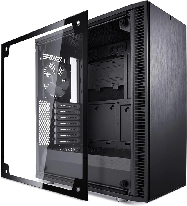 Fractal Design Define C TG, Glasfenster, schallgedämmt