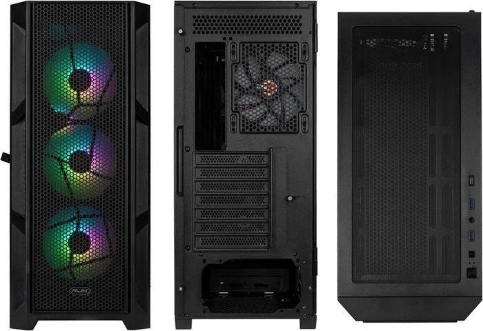 Raijintek Ponos Ultra MS4, Glasfenster