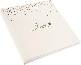 Goldbuch Buch Fotoalbum Raining Hearts