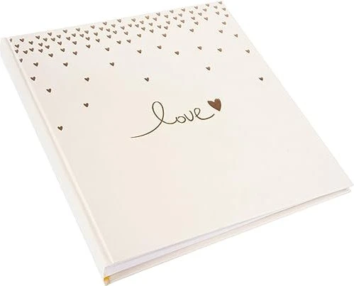 Goldbuch Buch Fotoalbum Raining Hearts