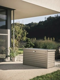 Biohort FreizeitBox 130 Gartenbox quarzgrau-metallic