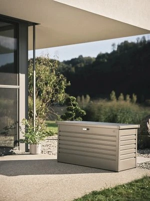 Biohort FreizeitBox 130 Gartenbox quarzgrau-metallic