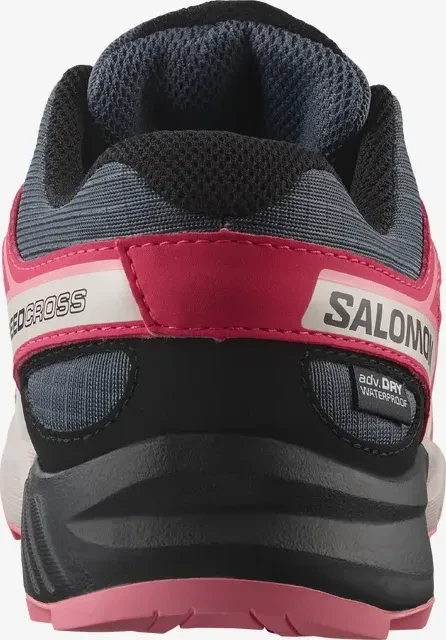 Salomon Speedcross Waterproof grisaille/hushed violet/rouge red (Junior)