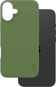 PanzerGlass Care Fashionable Case für Apple iPhone 16 Plus Piquant Green