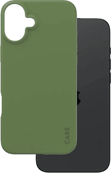 PanzerGlass Care Fashionable Case für Apple iPhone 16 Plus Piquant Green