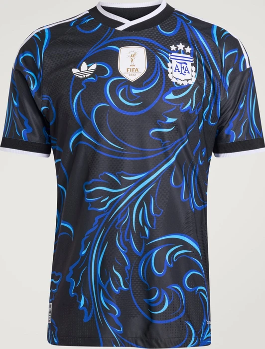 adidas FIFA WM 2026 Argentinien Authentic Auswärtstrikot black/lucid blue/blue burst (Herren)