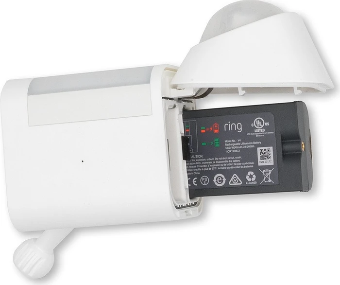 Ring Spotlight Cam Battery weiß, inkl. Akku