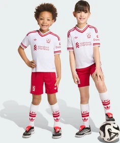 adidas Liverpool FC 2026/2027 Auswärtsausrüstung kurzarm (Junior)