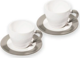 Gmundner Keramik Variation Espressotassen-Set für 2 grau, 4-tlg.