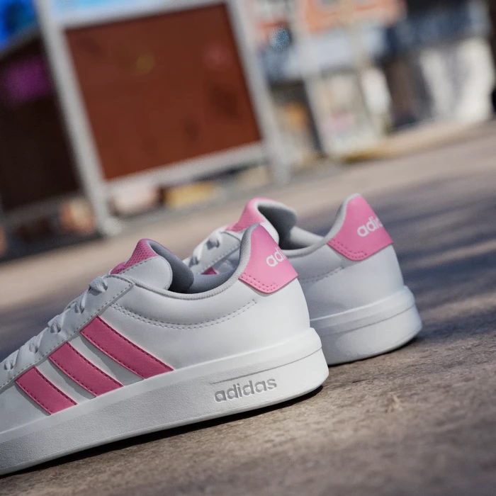 adidas Grand Court 3.0 cloud white/bliss pink (Junior)
