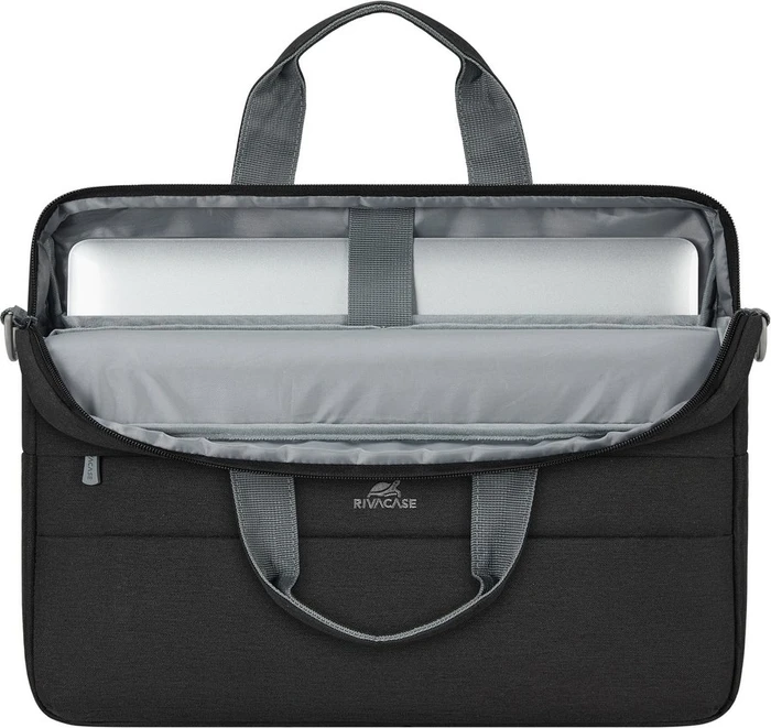 RivaCase Prater anti-theft Laptop Tasche 15.6", schwarz