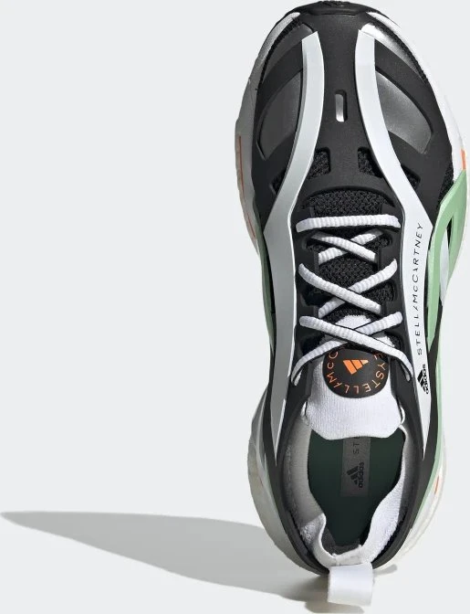 adidas Solar Glide core black/cloud white/bliss green (Damen)