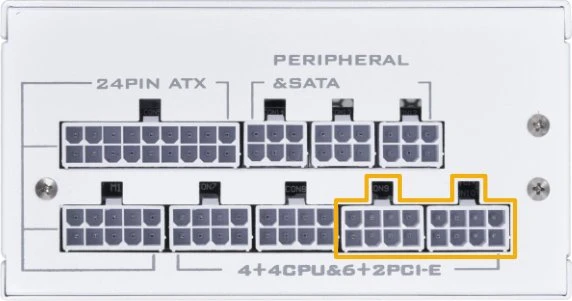 Lian Li SP850 weiß 850W, SFX