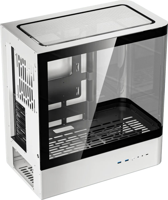 DarkFlash HM1 White, Glasfenster