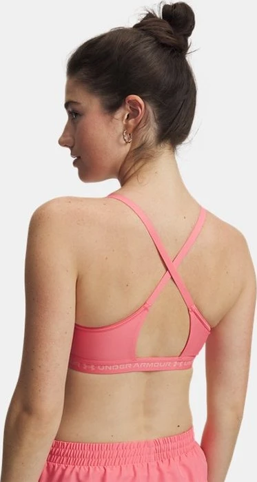 Under Armour Crossback Low Sport-BH bittersweet pink/posh pink (Damen)