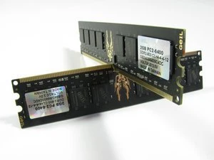 GeIL Black Dragon UDIMM 4GB Kit, DDR2-800, CL4-4-4-12
