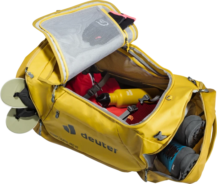 Deuter Aviant Duffel Pro 90 corn turmeric