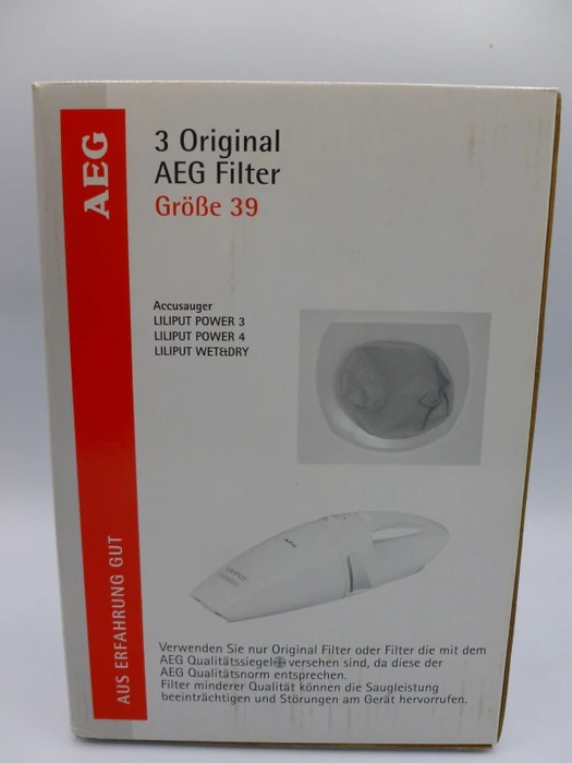 AEG Electrolux GR39 Staubsaugerfilter für Liliput Power/Wet&Dry