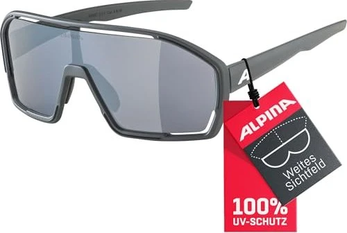 Alpina Bonfire midnight grey matt/mirror green