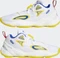 adidas Exhibit A cloud white/team colleg purple/team yellow Vorschaubild