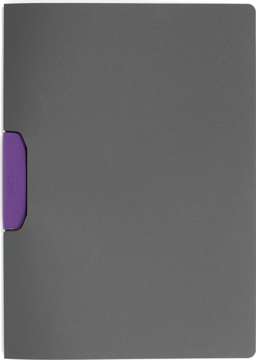 Durable Duraswing Color 30 Klemmmappe, A4, anthrazit/violett