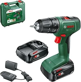 Bosch DIY EasyDrill 18V-40 Akku-Bohrschrauber inkl. Koffer + 2 Akkus 2.0Ah