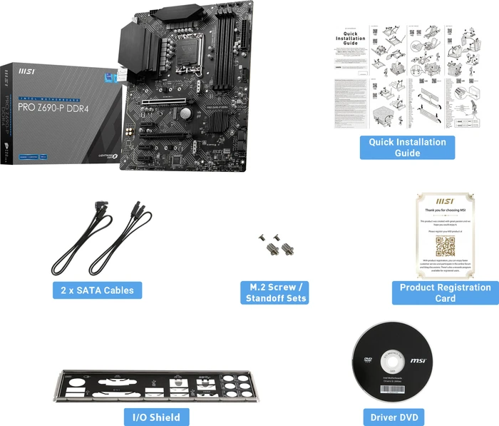 MSI PRO Z690-P DDR4 (Intel 1700)