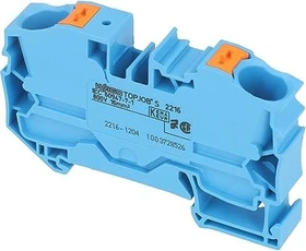 Wago Durchgangsklemme Serie 2216 mit Push-in CAGE CLAMP